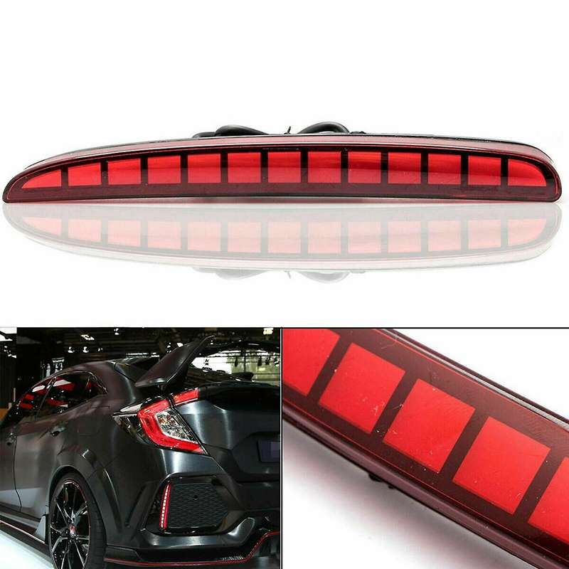 For Honda Civic Type R Hatchback Led Brake Light Driving Fog Lamp