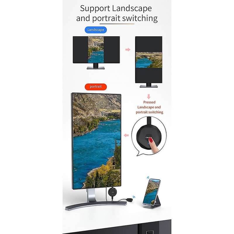 Mirascreen G28 Wireless Display Adapter 5g for Android Ios