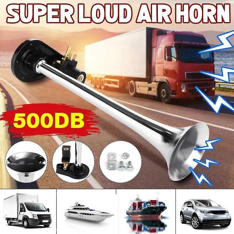 340mm 12v Single Long Tube Horn Train for Trucks Boats Motorcycle