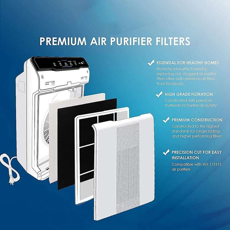 For Winix Filter A 115115 Plasmawave 5300 6300 Carbon Pre-filters