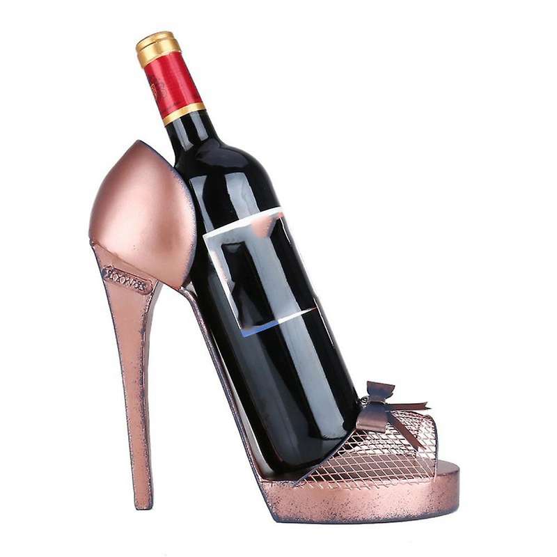 High Heel Wine Rack Ornament Hotel Cabinet Decor Desk Decor Gift Pink