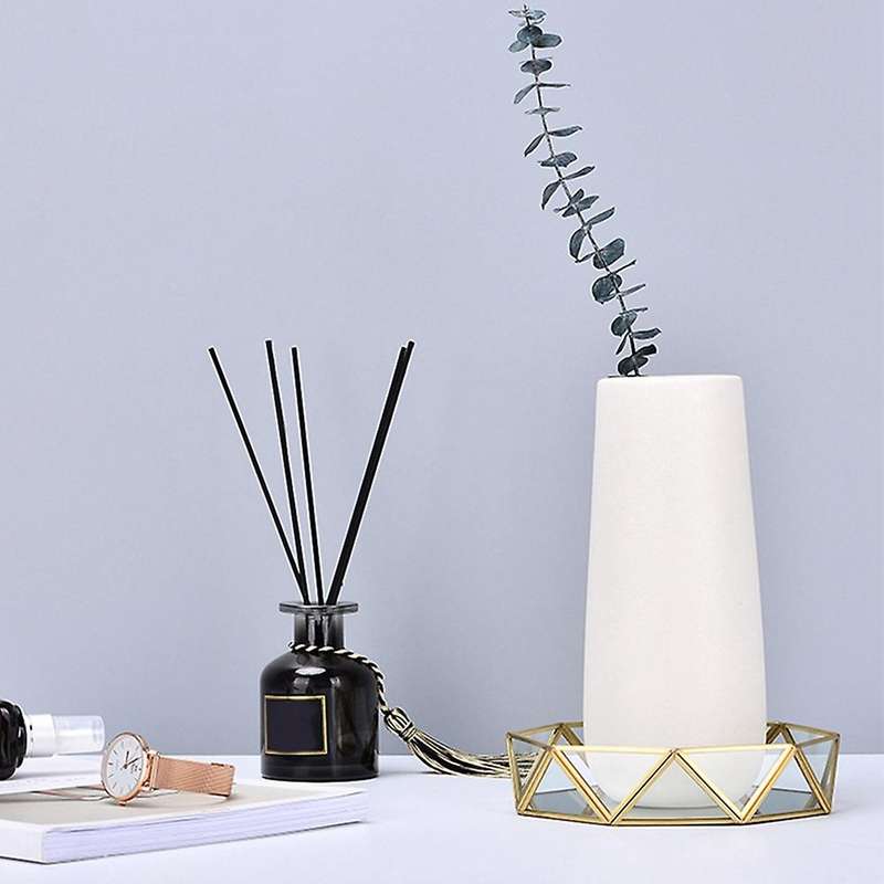 Round Fruit Plate Desktop Small Items Jewelry Display Tray-s