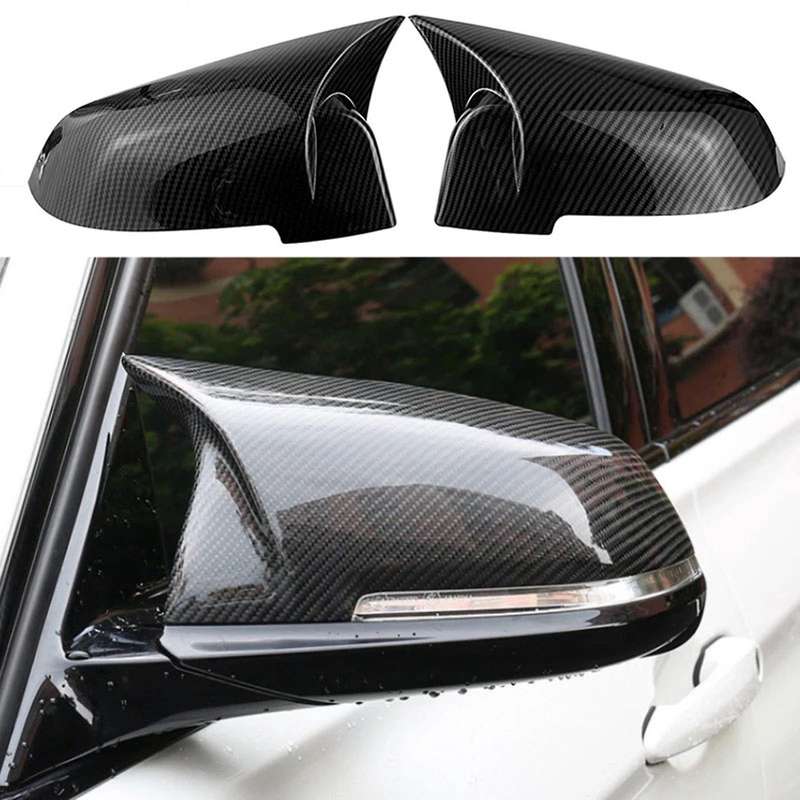 Carbon Fiber Rear View Mirror Cover for Bmw 5 F10 F11 F18 2014-2017