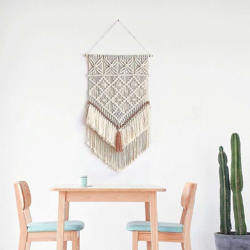 Butterfly Macrame Wall Hanging - Tassels Curtain Tapestry Home Decor