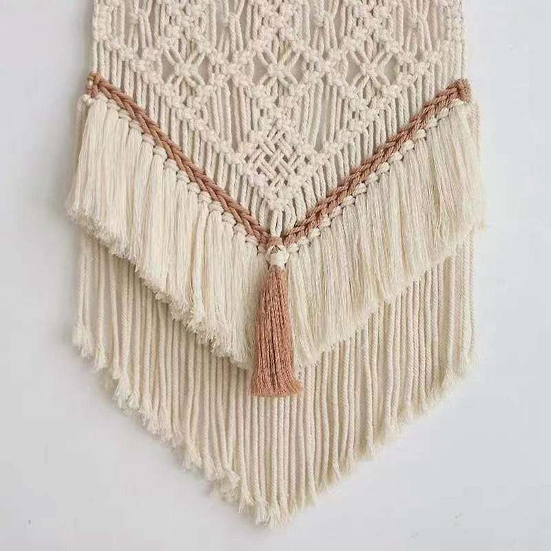 Butterfly Macrame Wall Hanging - Tassels Curtain Tapestry Home Decor