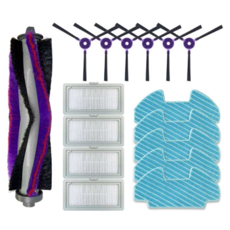 For Midea Vcr07 Vcr08 Mr09 Parts Roller Soft Main Side Brush Filter