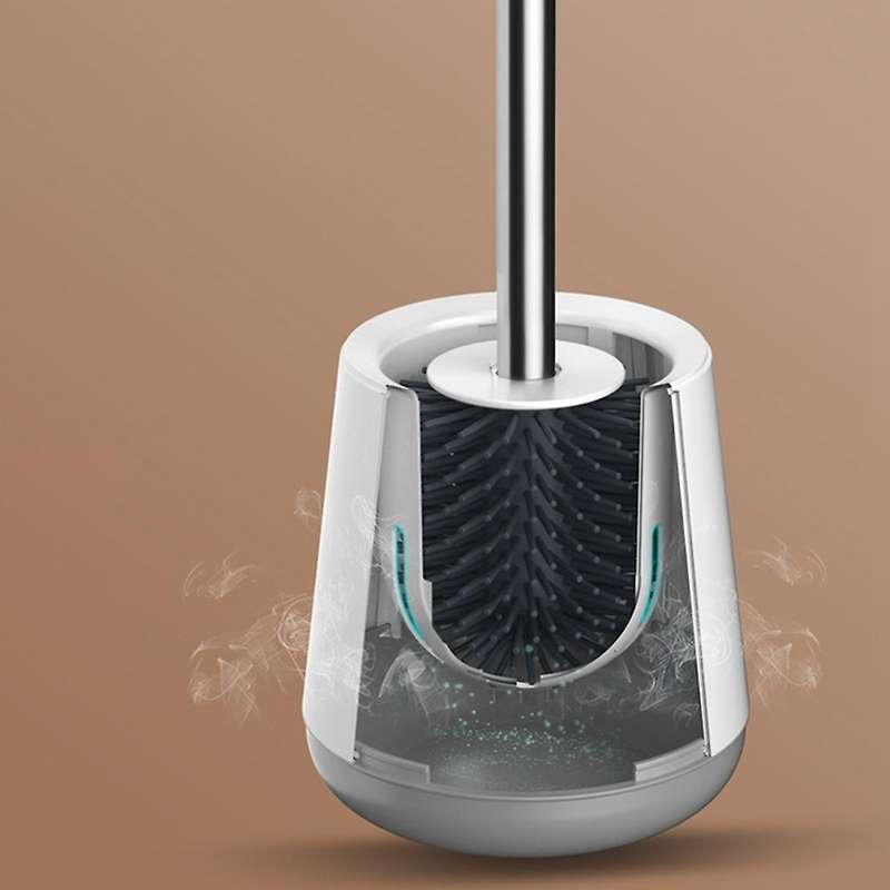 2pcs Toilet Brush,for Bathroom,durable Plastic Brushes for Cleaning