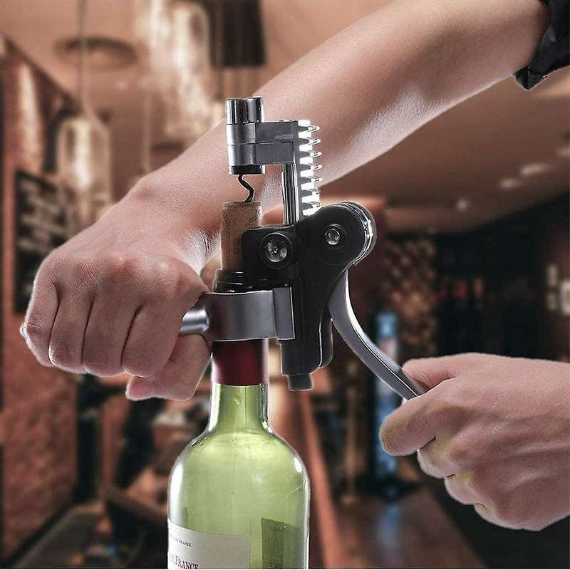 Wine Bottle Opener, Rabbit Style Corkscrew, for Wine Bottles - Bronze