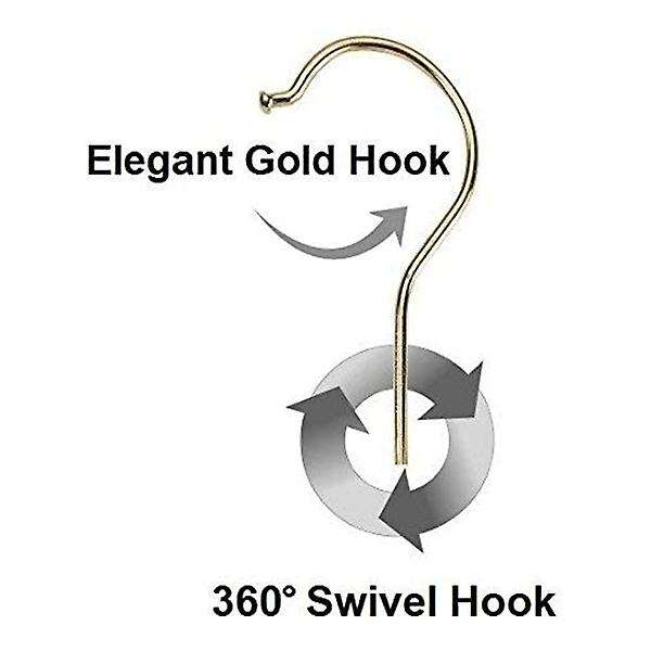 15inch Large Satin Padded Hangers with Gold Hooks, (black)