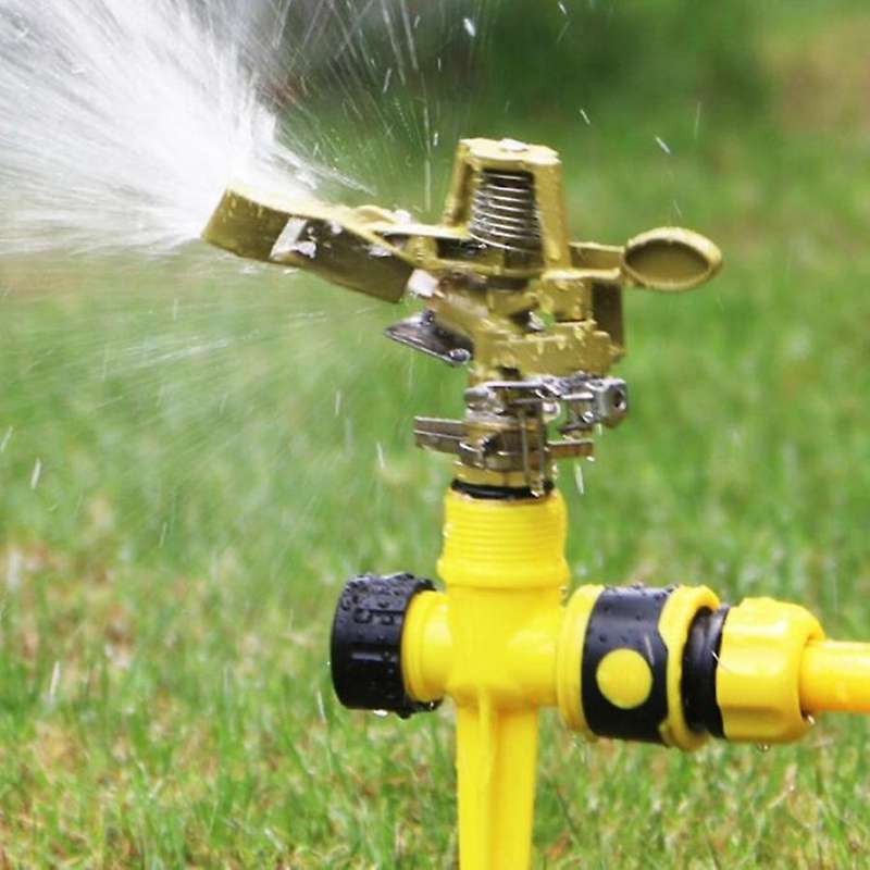4pcs 1/2 Inch Impact Sprinkler Head for Hose Sprinklers Watering