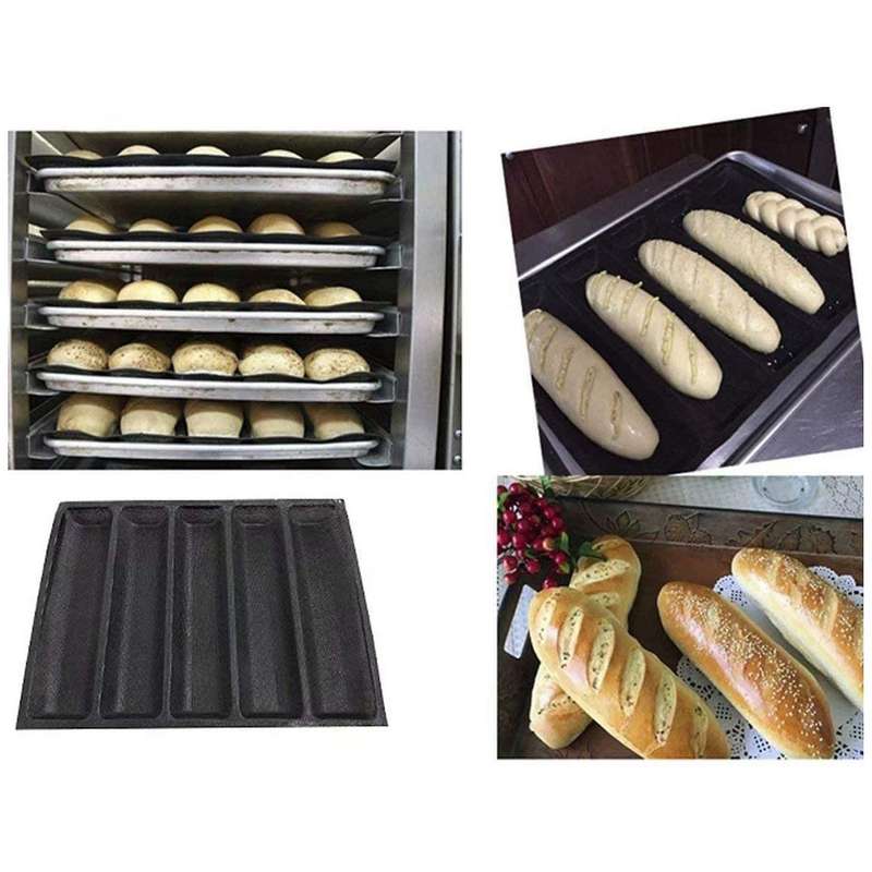 2 Pcs Silicone Forms Moldes Para Pan,perforated Bread Form