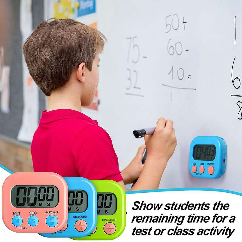 Small Digital Kitchen Timer Count Up and On/ Off Switch Timer