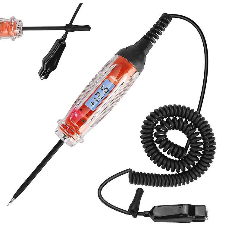 Automotive Test Light 3-60v Dc Digital Light Tester with Voltmeter