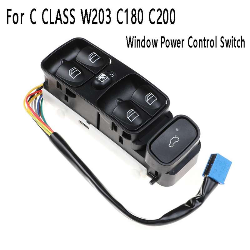 Window Power Control Switch Left Driver Switch for Mercedes C Class