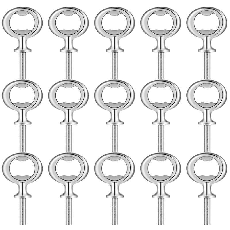 15pcs Christmas Bottle Opener Diy Craft Beer Bottle Opener