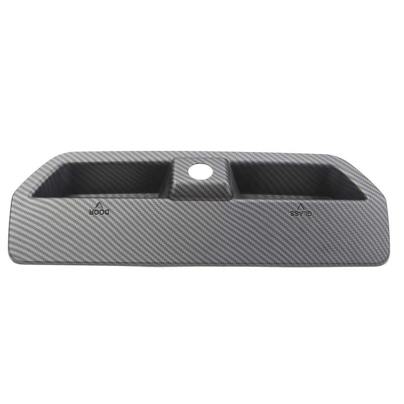 Tailgate Door Grab Handle Decoration Sticker Matte Carbon Fiber