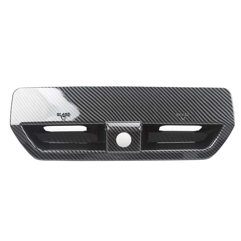 Tailgate Door Grab Handle Decoration Sticker Bright Carbon Fiber