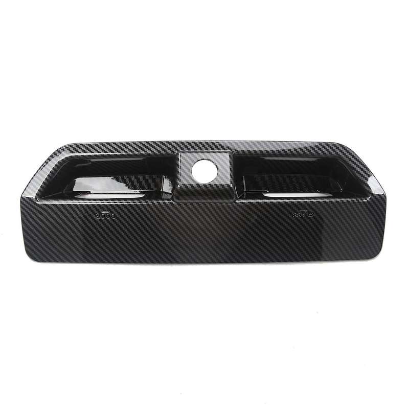 Tailgate Door Grab Handle Decoration Sticker Bright Carbon Fiber
