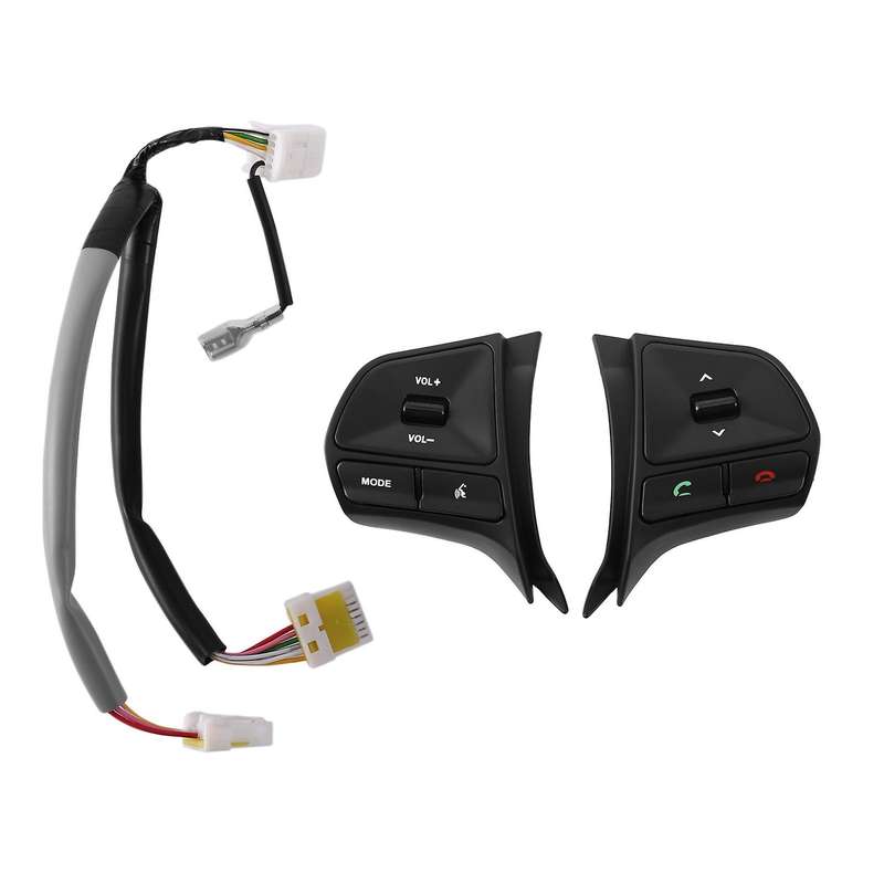 Car Multifunction Steering Wheel Button for Audio and Bluetooth