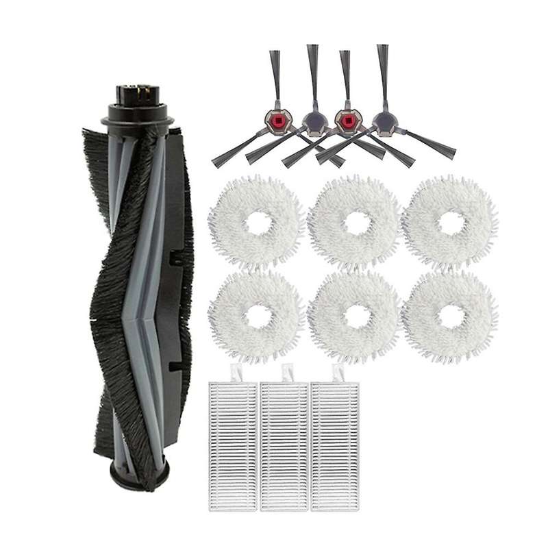 Main Brush Pad Mop Cloths Hepa Filter for Ecovacs Deebot N9+/k10 Plus