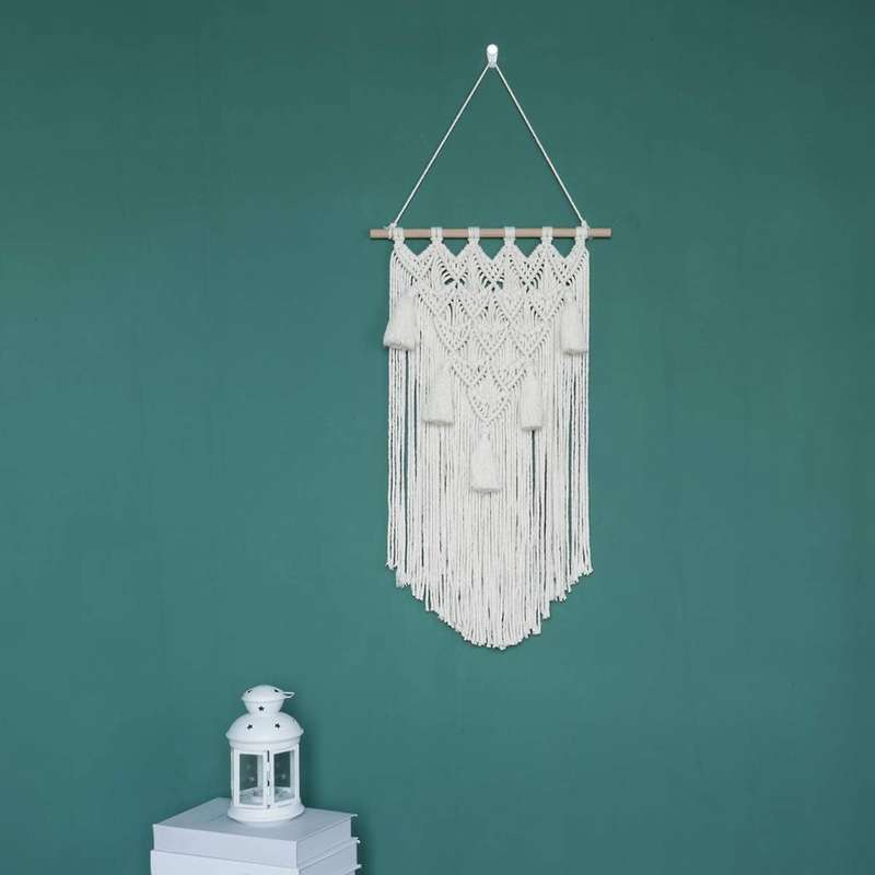 Macrame Wall Hanging Large Boho Decoration for Living Room Bedroom