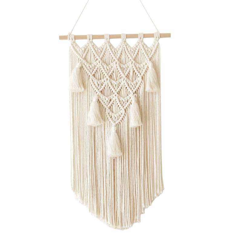 Macrame Wall Hanging Large Boho Decoration for Living Room Bedroom