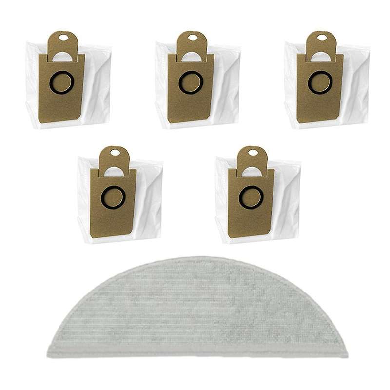 6pcs Mop Cloth Dust Bag for Xiaomi Lydsto R1 Vacuum Cleaner for Home