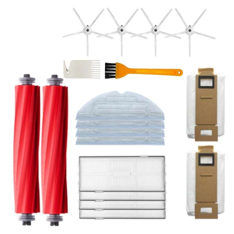 Dust Bags Mop Cloth Main Brush for Xiaomi Roborock S7 S70 S75 Robot
