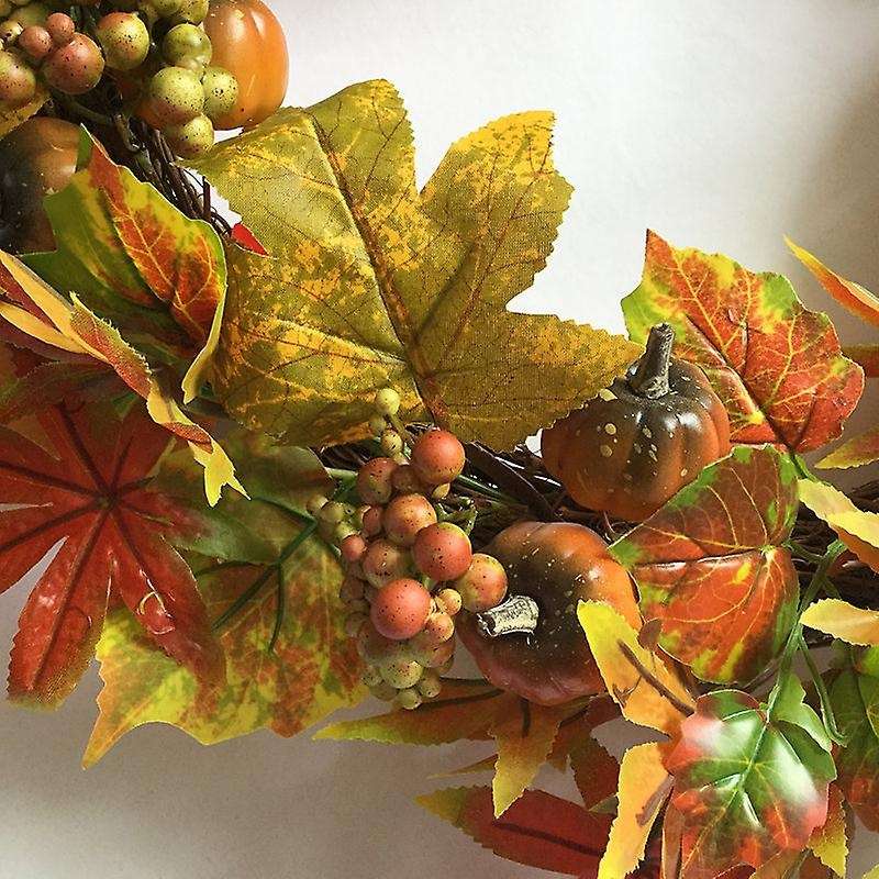 Fall Door Wreath Autumn for Front Door Thanksgiving Halloween Fall