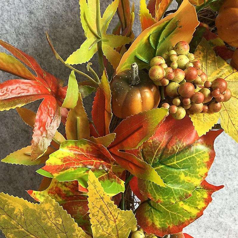 Fall Door Wreath Autumn for Front Door Thanksgiving Halloween Fall