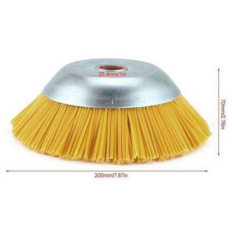 8 Inch Garden Weed Brush Nylon Rope Mower Mechanical Trimmer Head