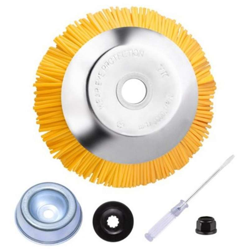 8 Inch Garden Weed Brush Nylon Rope Mower Mechanical Trimmer Head