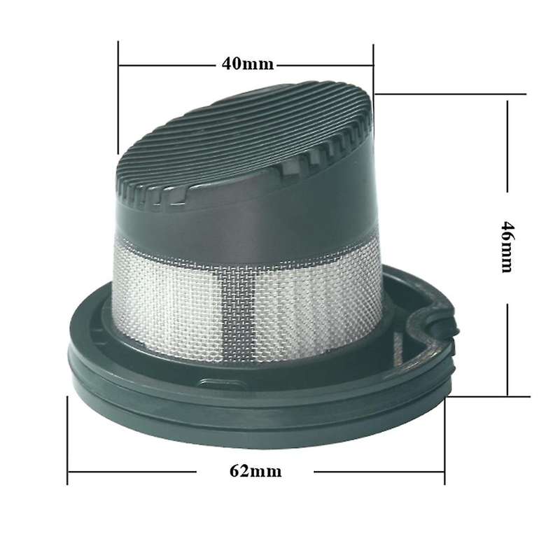 3pcs for Shunzao Z1 Z1pro Vacuum Cleaner Hepa Filter Elements Parts