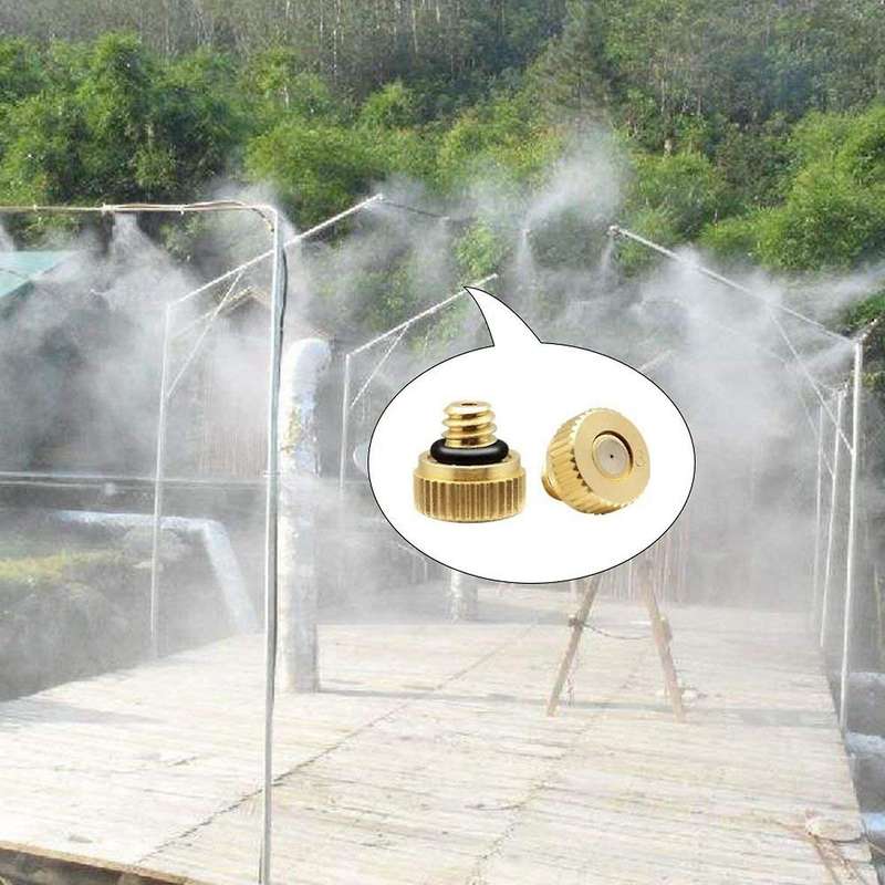 Misting Nozzles Kit Fog Nozzles for Patio Misting System Outdoor