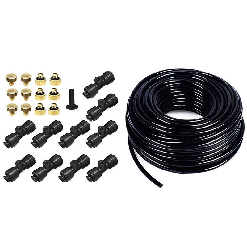 Misting Nozzles Kit Fog Nozzles for Patio Misting System Outdoor