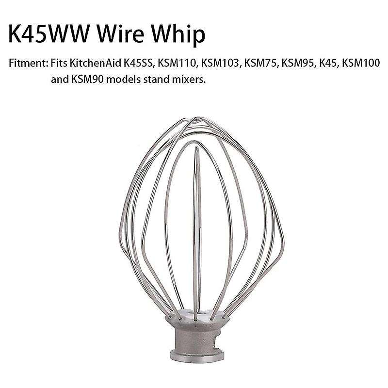 K45dh Dough Hook K45b Coated Flat Beater for Stand Mixer for Kitchen