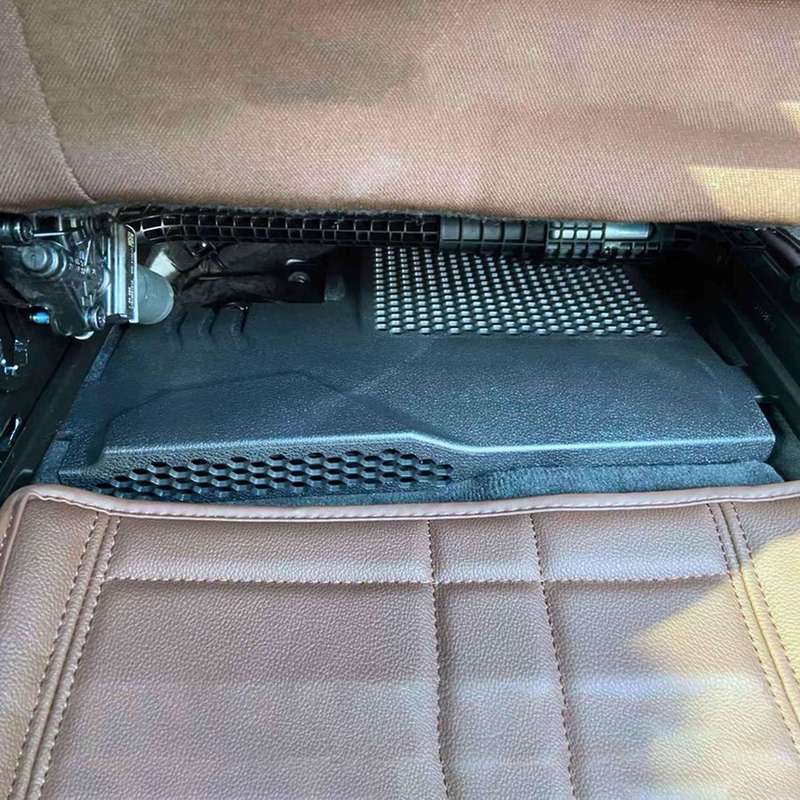 For Volvo S60 V60 Car Power Amplifier Box Seat Outlet Dust Cover