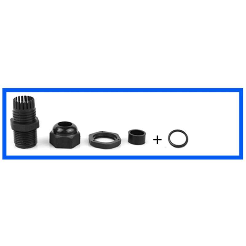 50pcs Npt 1/2 Ip68 Pa66 Cable Gland Flame-retardant Cable Fixing Head