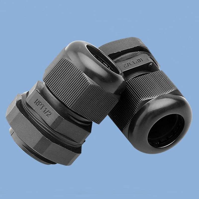 50pcs Npt 1/2 Ip68 Pa66 Cable Gland Flame-retardant Cable Fixing Head