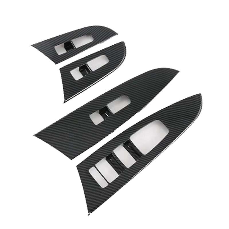 Car Window Glass Lift Button Switch Cover Trim Door Armrest Panel