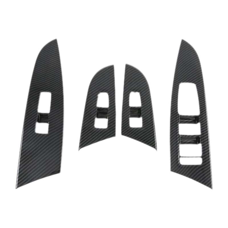 Car Window Glass Lift Button Switch Cover Trim Door Armrest Panel