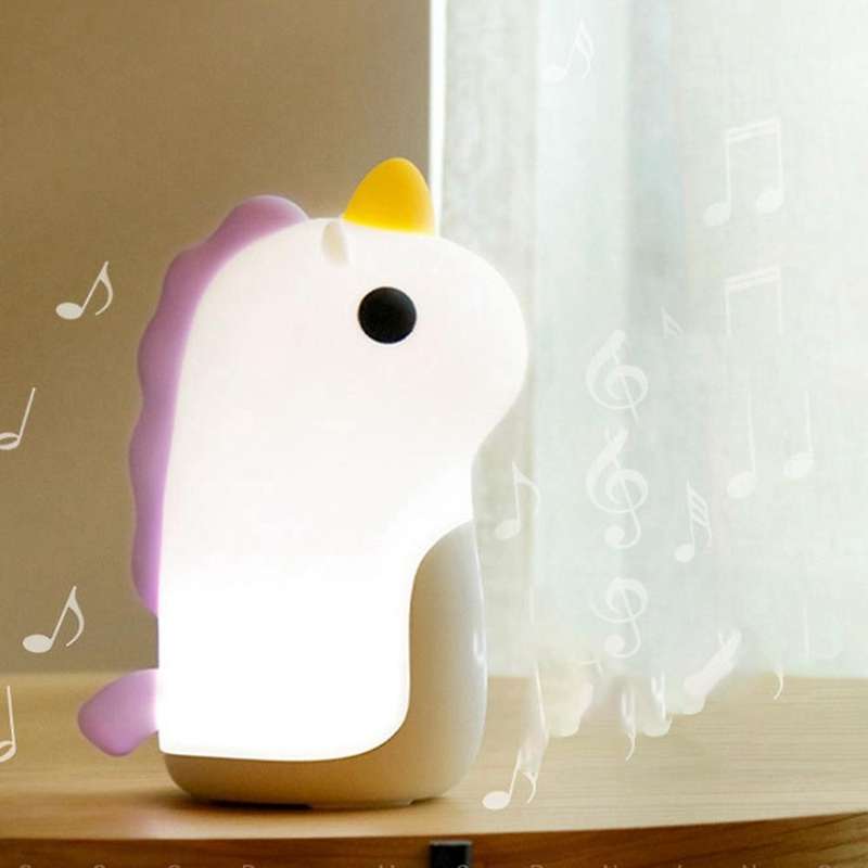 Children's Light Alarm Dimmable with Clock Children's Day Gift(b)
