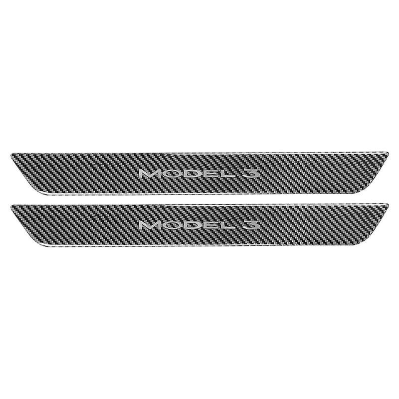 Car Door Sill Protector Stickers Trim for Tesla Model 3 2019-2022