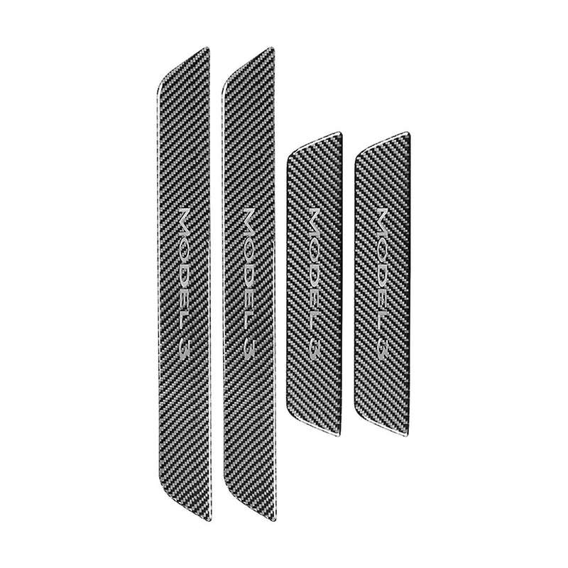 Car Door Sill Protector Stickers Trim for Tesla Model 3 2019-2022
