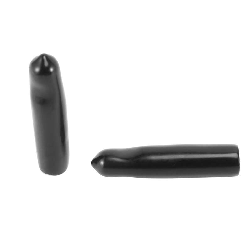 Black Rubber Pourer Cap Liquor Dispenser Spout Dust Covers (96)