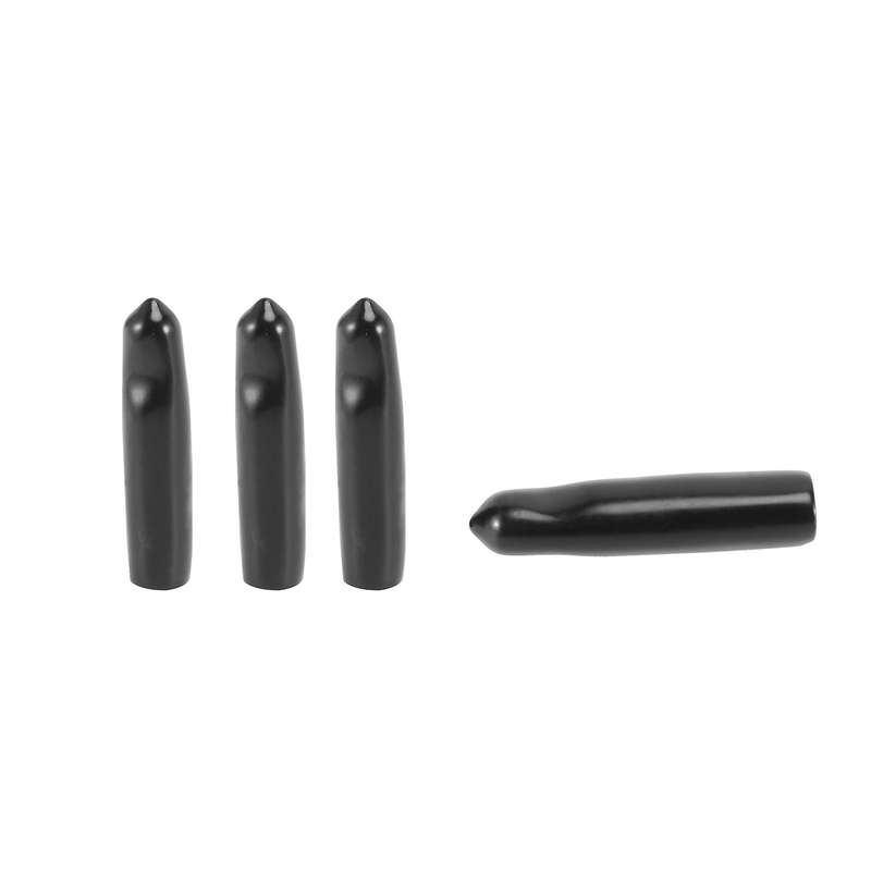 Black Rubber Pourer Cap Liquor Dispenser Spout Dust Covers (96)