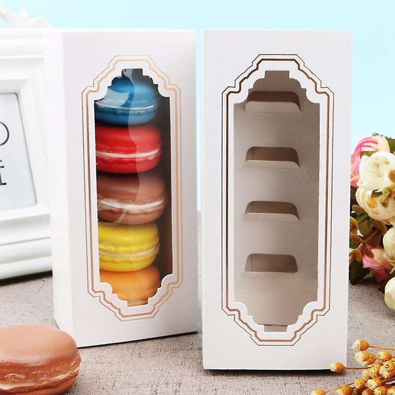 30 Macaron 5 Macaron Container Drawer Party Gift Packaging Box