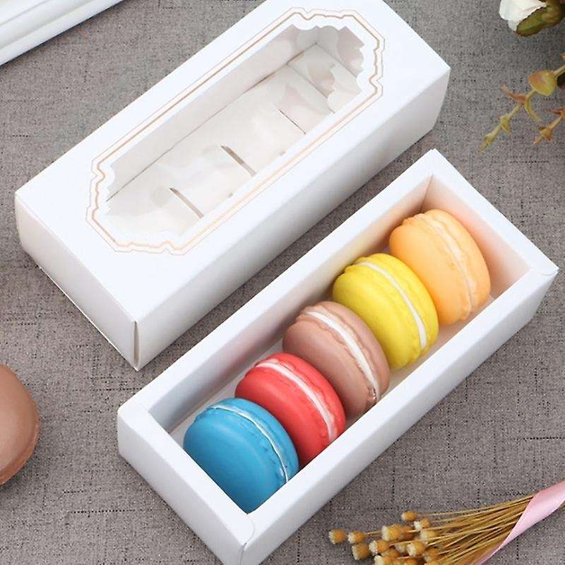 30 Macaron 5 Macaron Container Drawer Party Gift Packaging Box