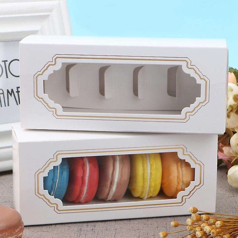 30 Macaron 5 Macaron Container Drawer Party Gift Packaging Box