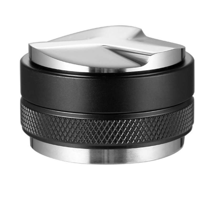 Dual Sided Coffee Tamper Solid Stainless Steel Leveler Tool 53mm